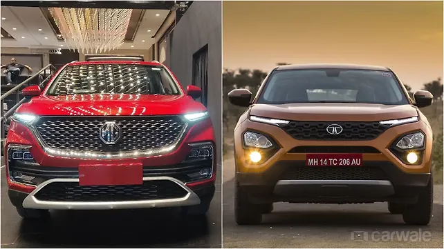 Spec comparison: MG Hector vs Tata Harrier Spec comparison: MG Hector vs Tata Harrier
