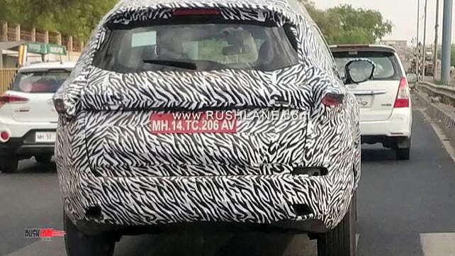 Tata Buzzard (7-seater Harrier) spotted testing ahead of launch in India