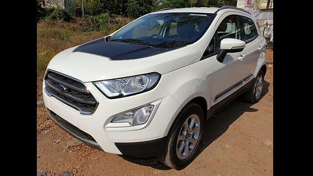 Ford EcoSport Thunder Edition spotted ahead of its launch in June