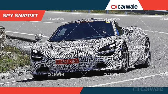 Upcoming McLaren hybrid spied testing under 720S body Upcoming McLaren hybrid spied testing under 720S body