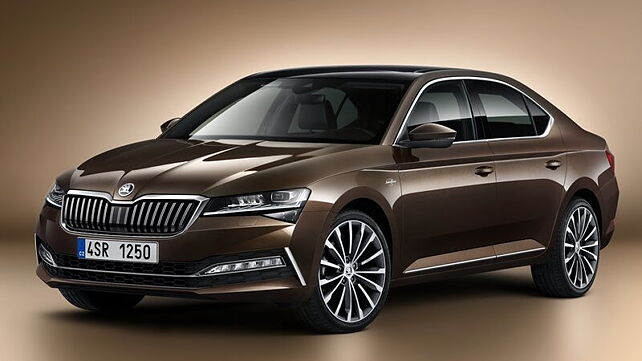 India-bound Skoda Superb facelift revealed