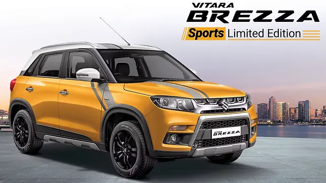 Maruti Suzuki Vitara Brezza Sports Limited Edition launched in India Maruti Suzuki Vitara Brezza Sports Limited Edition launched in India