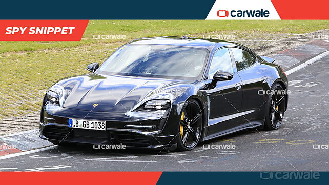 Porsche Taycan hits the ‘Ring with minimal camouflage