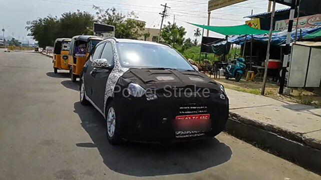 New-gen Hyundai Grand i10 spied on test once again