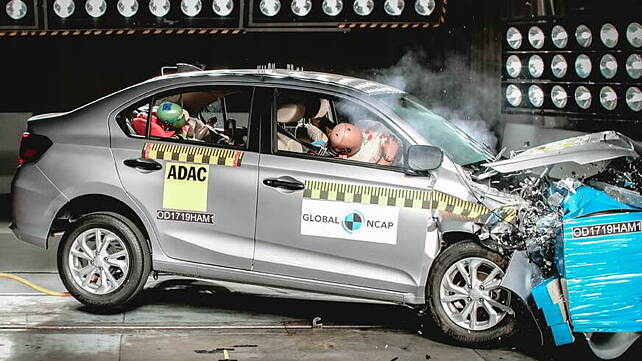 India-made Honda Amaze scores four-stars at Global NCAP