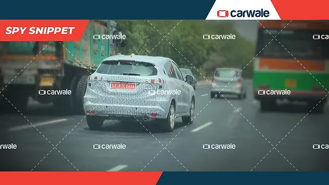 Honda HR-V spotted testing in India Honda HR-V spotted testing in India