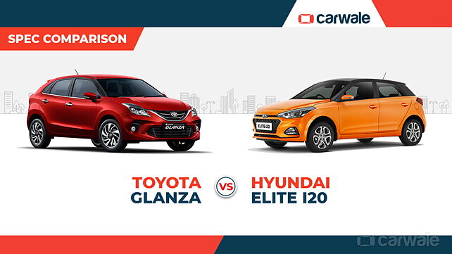 Spec Comparison: Toyota Glanza vs Hyundai Elite i20