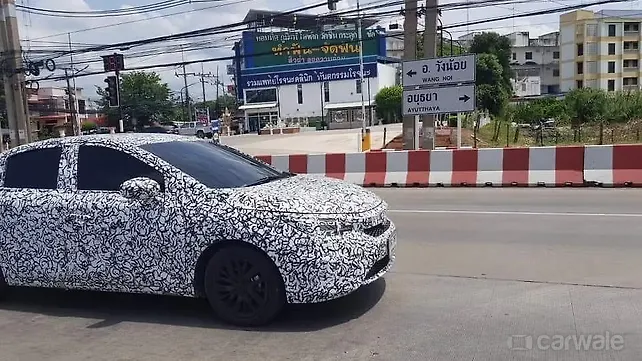 New-gen Honda City spied for the first time in Thailand New-gen Honda City spied for the first time in Thailand