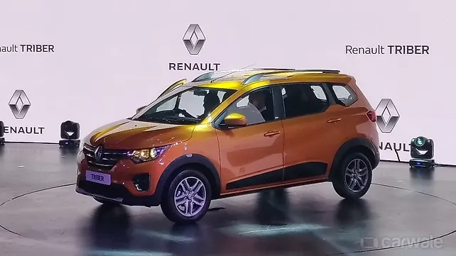Renault Triber seven-seater unveiled in India Renault Triber seven-seater unveiled in India