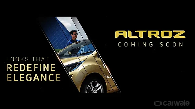 Tata Altroz teased ahead of its official unveiling in mid-July Tata Altroz teased ahead of its official unveiling in mid-July