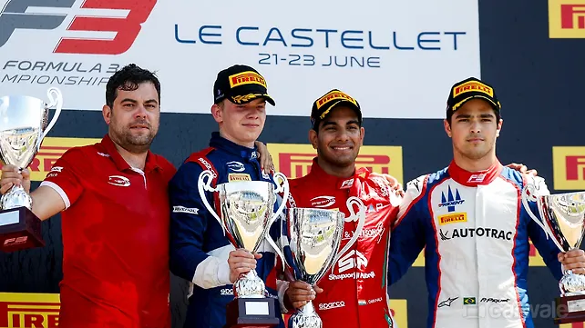 Jehan Daruvala bags second consecutive F3 win in French GP Jehan Daruvala bags second consecutive F3 win in French GP