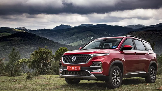 MG Hector launch and price announcement for India tomorrow