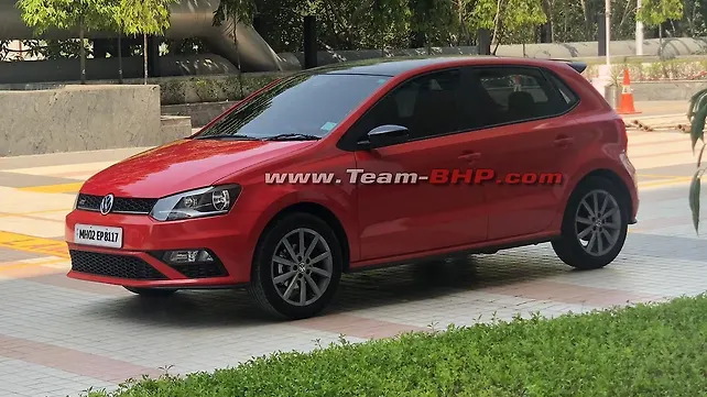 Volkswagen Polo and Vento facelift spied undisguised Volkswagen Polo and Vento facelift spied undisguised