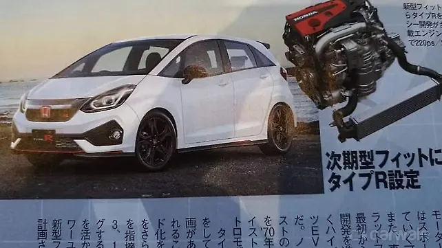 New-gen Honda Jazz Type R images leaked ahead of its global debut New-gen Honda Jazz Type R images leaked ahead of its global debut