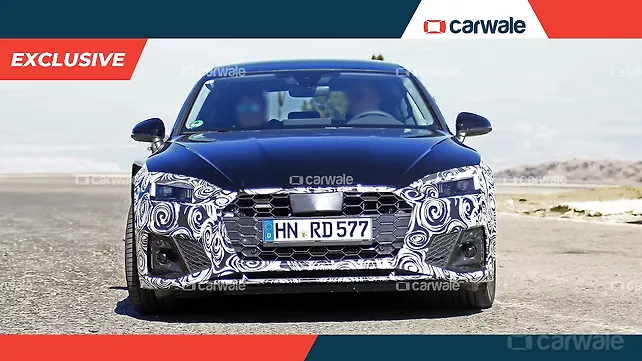 India-bound Audi A5 Sportback facelift spotted testing for the first time India-bound Audi A5 Sportback facelift spotted testing for the first time