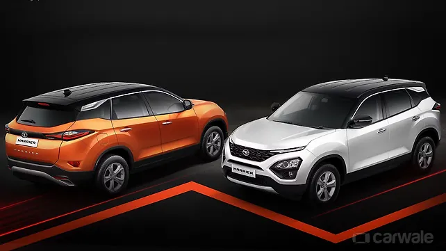 Tata adds dual tone colour options to the Harrier line-up Tata adds dual tone colour options to the Harrier line-up