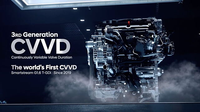 Hyundai unveils Continuously Variable Valve Duration (CVVD) technology