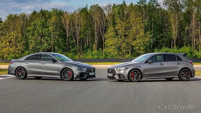 Mercedes-AMG A45 and CLA45 breaks cover with 415bhp Mercedes-AMG A45 and CLA45 breaks cover with 415bhp