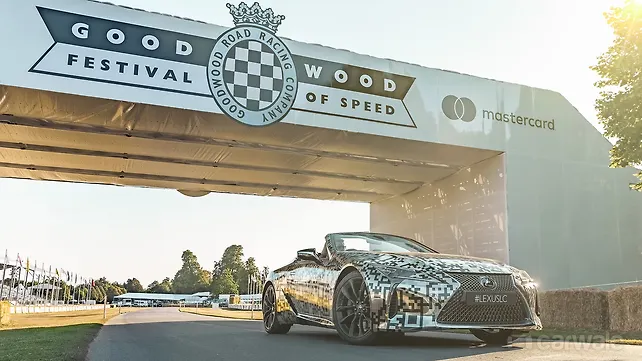 Lexus LC Convertible prototype debuts at Goodwood Festival of Speed Lexus LC Convertible prototype debuts at Goodwood Festival of Speed