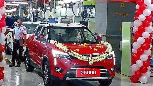 Mahindra XUV300 crosses 25,000 units production milestone Mahindra XUV300 crosses 25,000 units production milestone