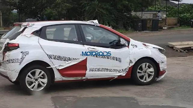 Production ready Tata Altroz spied testing Production ready Tata Altroz spied testing