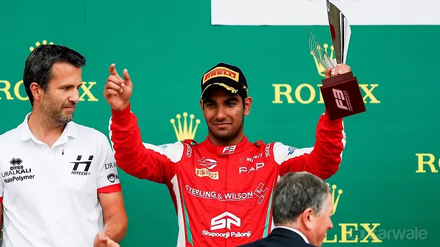 Jehan Daruvala finishes on podium at Silverstone Jehan Daruvala finishes on podium at Silverstone