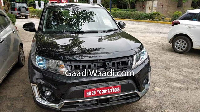 2019 Suzuki Vitara spotted testing in India