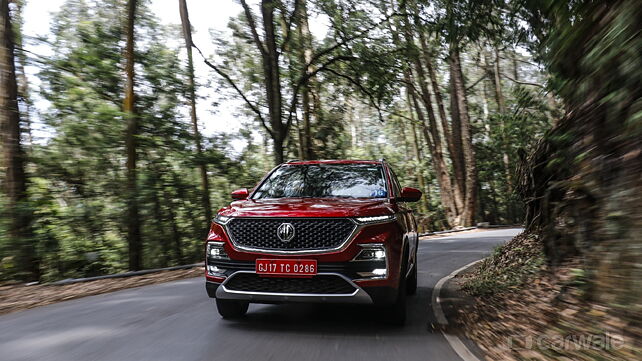 MG Hector bookings temporarily closed