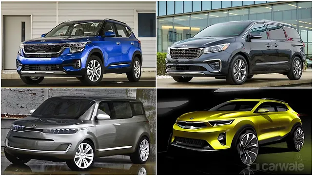 Four upcoming Kia cars to launch in India by 2021 Four upcoming Kia cars to launch in India by 2021