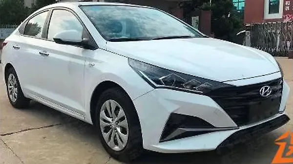 New Hyundai Verna facelift first images leaked New Hyundai Verna facelift first images leaked