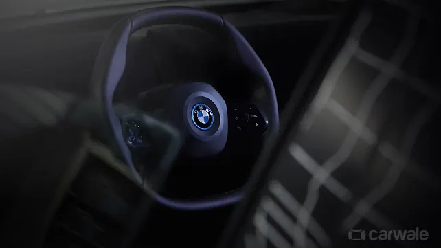 BMW iNext teaser reveals new steering wheel design BMW iNext teaser reveals new steering wheel design
