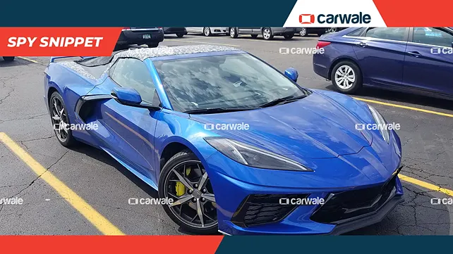 2020 Chevrolet Corvette convertible spied with a hardtop