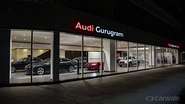 Audi India inaugurates new showroom in Gurugram, showcases the e-tron all electric SUV