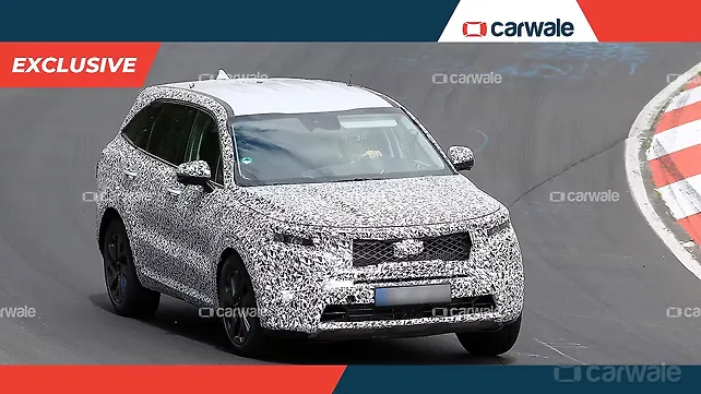 2021 Kia Sorento spotted testing on the Nurburgring 2021 Kia Sorento spotted testing on the Nurburgring