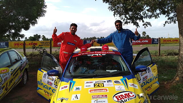 Chetan Shivram wins Rally of Coimbatore of 2019 INRC