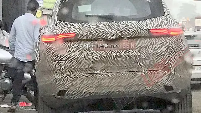 Tata Buzzard spied testing again, new LED tail-lights revealed Tata Buzzard spied testing again, new LED tail-lights revealed