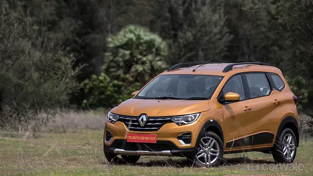 Renault Triber touchscreen system and digital instrument cluster revealed Renault Triber touchscreen system and digital instrument cluster revealed