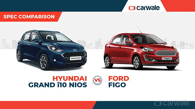 Spec comparison: Hyundai Grand i10 Nios Vs Ford Figo