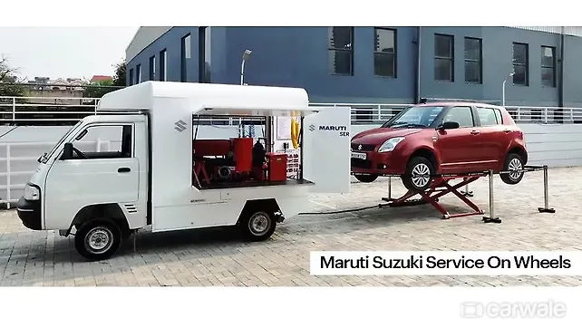 Maruti Suzuki Service on Wheels initiative launched Maruti Suzuki Service on Wheels initiative launched
