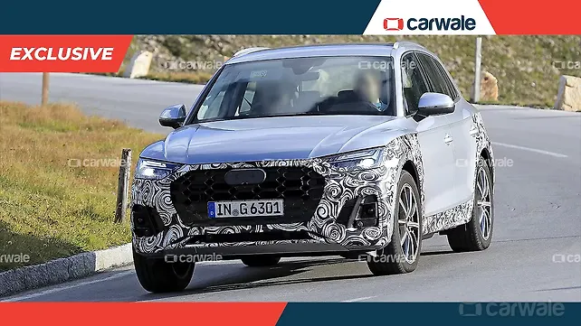 India-bound Audi Q5 facelift spotted wearing Q8-like face India-bound Audi Q5 facelift spotted wearing Q8-like face