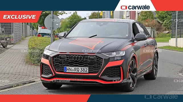 Audi RS Q8 spotted testing sans camouflage Audi RS Q8 spotted testing sans camouflage