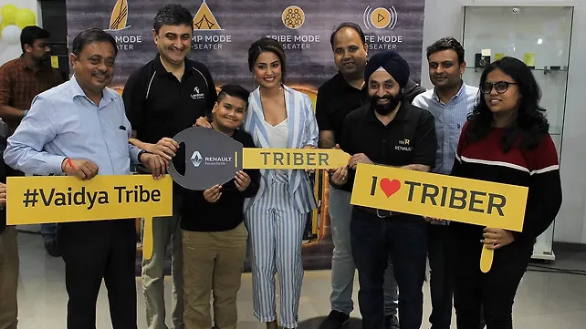 Renault Triber deliveries commence in Mumbai Renault Triber deliveries commence in Mumbai