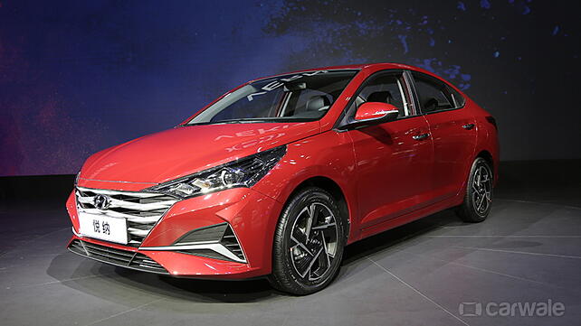 China-spec 2020 Hyundai Verna showcased
