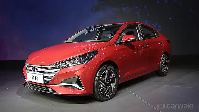 China-spec 2020 Hyundai Verna showcased China-spec 2020 Hyundai Verna showcased