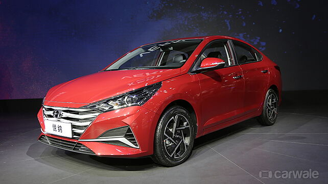 China-spec 2020 Hyundai Verna showcased
