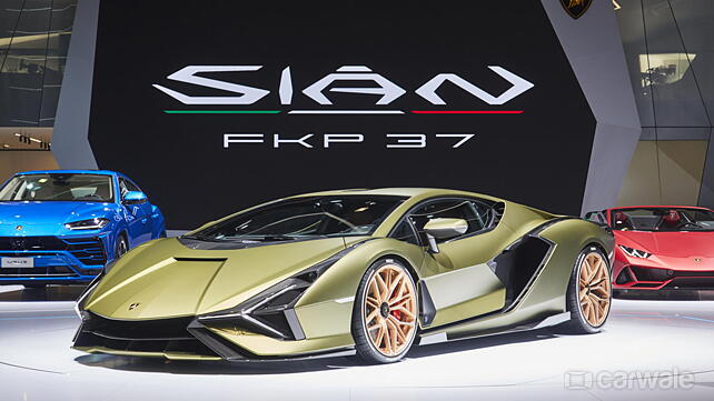 Frankfurt Motor Show 2019: Lamborghini pulls the covers off the Sian FKP 37