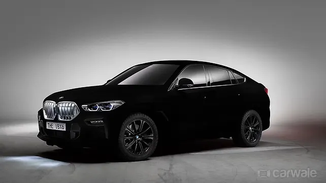 Frankfurt Motor Show 2019: BMW X6 Vantablack showcased Frankfurt Motor Show 2019: BMW X6 Vantablack showcased