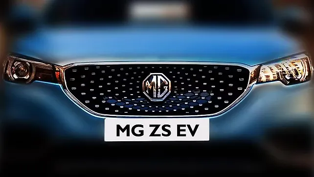 MG ZS EV teased on official Facebook page MG ZS EV teased on official Facebook page