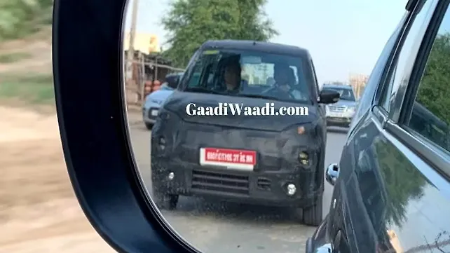 2019 Maruti Suzuki WagonR Stingray spied testing with split headlamps 2019 Maruti Suzuki WagonR Stingray spied testing with split headlamps