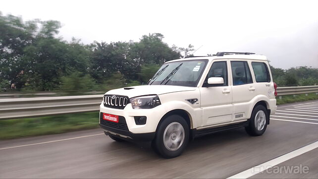 BS-VI compliant Mahindra Scorpio sans camouflage spotted on test